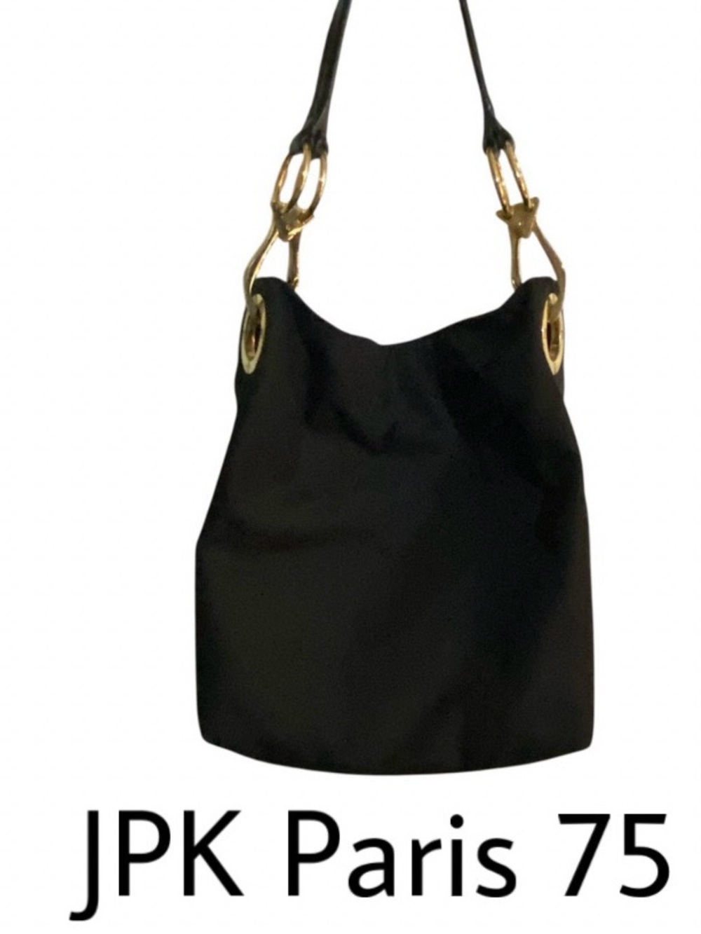 🚚 JPK Paris 75 Black Shoulder Bag